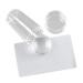 certainoly Nail Art Stamper Clear Jelly Soft Silicone Stamping Jelly with Nail Scraper Image Plate Manicure Tools DIY Polish Kit