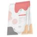 Healeved 2 Pairs Moisturizing Cover Exfoliating Treatment Dry Moisturizer Care Socks Moisturizing Gloves Remover Socks Cat Paw Spa Non-Woven Fabric White