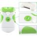 Wakects Electric Nail Clipper Innovative 2-in-1 Design Safe Touch Built-in Light Removable Head White and Green - Buy Online on SooperMarket.com