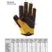 Gill Men's Pro Short Finger Sailing Gloves - Black XS | Durable & Comfortable Dinghy Gloves for All Conditions - Buy Online on SooperMarket.com
