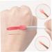 Silicone Lip Brushes Mini Lip Scrub Exfoliating Brush Reusable Lip Balm Applicators 10pcs for Lip Care Lip Gloss Lip Masks Eyeshadow Pink - Buy Online on SooperMarket.com
