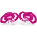 Pittsburgh Steelers BabyFanatic Girls Pink Pacifier 2-Pack - Official NFL Licensed Gear - Buy Online on SooperMarket.com