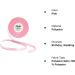 Pink Ribbon 1/4 36 Yards Satin Roll - Ideal for Scrapbooking, Weddings, Baby Showers, and More - Buy Online on SooperMarket.com