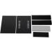 Amplifier Enclosure WA92 Black Aluminum Alloy Amplifier Case Enclosure Chassis Box for TV Video Audio Parts - Buy Online on SooperMarket.com