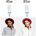 85W Aqirui CFL Daylight Spiral Softbox Bulb (5500K) E27 Socket for Studio Photography - 1 Pack - Buy Online on SooperMarket.com