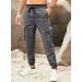 Elegancity Men's Cargo Pants | Casual Jogger Work Trousers with Drawstring | Regular Fit Sweatpants Sports Bottoms | Pockets (Size 38-46) - Gray - Buy Online on SooperMarket.com
