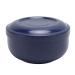 Dark Blue Razor Shell with Lid - Wide Iron Shaving Soap Cup & Foam Mug with Large Capacity for Effortless Shaving - Buy Online on SooperMarket.com