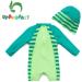 UPF 50+ Baby Boy Dinosaur Swimwear Set with Sun Hat | 18-24 Months - Buy Online on SooperMarket.com