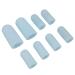 Hammer Toe Covers Silicone 4 Pairs Breathable Ventilation Holes Large Toe Caps for Corns Blisters Pain Relief