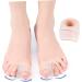 2 Pairs Silicone Toe Sleeves & Splint for Toe Separation & Valgus Correction - Reusable & Comfortable Toe Splitter Set 2.7x2.2cm - Buy Online on SooperMarket.com