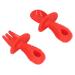 Buy Soft Silicone Spoons & Forks - Food-Safe Chewable LED Tools for Anxiety Relief | International Shipping - Buy Online on SooperMarket.com
