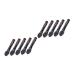 Healeved 100 Pcs Make Eye Shadow Brush Cosmetics Eyeshadow Short Eyeshadow Sponge Brush