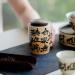 GUSMYPLG Tea Cans Retro Ceramic Tea Cans Sealed Cans Storage Cans Kung Fu Tea Sets Household Portable Tea Storage Cans Canisters Sets for the Kitchen - Buy Online on SooperMarket.com