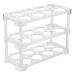 1pc Box Transparent Egg Lattice Eggs Stackable Egg Frame Egg Storage Holder Refrigerator re-usable