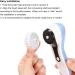 POFET 5 in 1 Electric Exfoliator Spinning Cleanser Device Waterproof Face Gentle Exfoliating Scrubbing Skin Care - Buy Online on SooperMarket.com