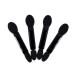 NOLITOY 100pcs Eyeshadow Applicators - High-Quality Eye Shadow Makeup Tools for Flawless Application - Miss M Black - Buy Online on SooperMarket.com