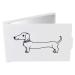 Azeeda 'Sausage Dog' Compact/Travel/Pocket Makeup Mirror (CM00008265)