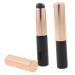 HAPINARY Round Head Silicone Lip Brush Lipstick Brush Lip Cream Brush Silicone Cosmetics Brush Lipstick Applicator Lip Balm Sponge Makeup Brush Eyeshadow Brush Miss Mini Lip Mask Wood