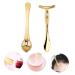 1 Set Eye Roller Head T-bar Set Eye Eye Rub on Transfers for Crafts Face Eye Stick Wrinkle Eye Roller Stick The Face