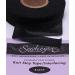Black - 1 Fusible Knit Stay Tape - 1 X 25 Yards SewkeysE Extremely Fine Knit Interfacing Sold by The 25 Yard Roll (KST1-BL) M494.02