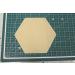 Hexagon Quilting Template 8 with 1/4 Inch Seam Allowance - Premium Quilting Tool - Buy Online on SooperMarket.com
