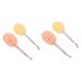 NOLITOY 4 Pcs Bath Ball Exfoliating Sponge Polyurethane Spa Sponge Greek Sponge Bath Shower Cleaning Pouf Bath Loofahs Pouf Sponge Baby Household Hydrophilic Polyurethane Cleaning Supplies