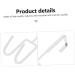BUGUUYO 4pcs Storage Hooks Closet Hooks for Wall Kitchen Cabinet Coat Hook Door Hook No Punching 19X9X5CM White - Buy Online on SooperMarket.com