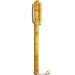 ICANdOIT 2 in 1 Long Handle Bath&Shower Brush Bath Scrubber Boar Bristle with Pumice Stone Exfoliate & Soften Skin  Dry Brushing Body Brush for Cellulite&Lymphatic Drainage Boar Bristles+Pumice