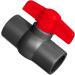 MegaHaustechnik PVC Ball Valve - 40mm Adhesive Fitting for Pipe - International Shipping Available - Buy Online on SooperMarket.com
