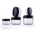 Zeoabsy 20ml Clear Empty Cream Can - 20 Pieces Transparent Crucible with Pink Screw Cap for Lotion Mini Candles Nail Art & Lip Balm - Buy Online on SooperMarket.com