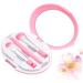 PLAFOPE 1 Set 5 Pcs Eye Brush Premium Makeup Brush Kit Makeup Eyeshadow Cosmetic Beauty Kit Pink - Buy Online on SooperMarket.com