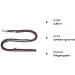 Dogeline Double Leash for Medium Dogs (up to 45kg) - 39 Colors 2.80m Sturdy Design | Ideal Practice Leash - Buy Online on SooperMarket.com