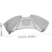 Kisangel Shoulder Protector Shoulder Wrap Protector Outdoor Shoulder Gear Sleep Shoulder Sleeve Spandex Grey - Buy Online on SooperMarket.com