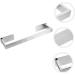 ABOOFAN Towel Rack Shower Door Wall Mounted Hooks Bathroom Furniture Self Adhesive Towel Bar Set No Punching - Buy Online on SooperMarket.com