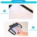 Jeanoko Reading Magnifier Magnifier Sheet PVC Bookmark Reading Aid A4 Full Page 3X Magnifying Tool for Elderly and People with Low Vision - Buy Online on SooperMarket.com