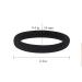 20 PCS Large Black Hair Ties for Thick Hair - Stretchy Ponytail Holders for Braids - 5cm Diameter, 1cm Width - Men, Women, Girls - Buy Online on SooperMarket.com