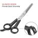 Professional Stainless Steel Pet Grooming Scissors Set for Dogs and Cats - Eye & Thinning Shears Kit for Home Grooming - Includes 1.6371 Eye Scissors + 6373 Thinning Scissors - Buy Online on SooperMarket.com