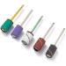 PLAFOPE 1 Set Nail Polish Set Nail Grinding Sanding Bits for Nail Drill Nail Tools Nail Polishing Band Sanding Bands for Nail Mandrel Bit for Nails Nail Bits Manicure Polishing Tape Alloy - Buy Online on SooperMarket.com