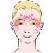 Eulenspiegel 109373 Face Painting Stencil - Retro Hearts for Stunning International Designs - Buy Online on SooperMarket.com