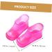 FOYTOKI 1 Pair Foot Bath Shoes Foot Spa Foot Container for Bathing Ankle Home Foot Bath Container Foot Soaking Tub Foot Soak Shoes Bath Tubs Foot Washing Shoes Take a Bath Pvc Bracket Man 26.3x11cm Rosy - Buy Online on SooperMarket.com