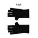 Anti UV Gloves Sunblock Gloves UV Shield Protection Fingerless Gloves for Gel Nail Lamp 1Pair Black - Buy Online on SooperMarket.com