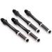 CUESOUL TERO AK7 Slim Dart Shafts Set of 3 - Black, Shaft Length 40mm - for Steel Tip and Soft Tip Darts - Buy Online on SooperMarket.com