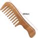 Comb 1PC Fashion Handmade Wooden Sandalwood Hair Comb Head Massager Hairdressing Tool Wide Tooth Comb wooden comb - Buy Online on SooperMarket.com