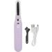 Heated Eyelash Curler Professional Intelligent Electric Heated Eyelash Curler with 3 Temperature Settings Compact Lightweight Thick Curly Slender Beauty for Women (Purple) - Buy Online on SooperMarket.com