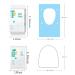 Disposable Toilet Seat Covers 30Pcs - Waterproof & Individually Wrapped - Large Portable Potty Training Covers for Kids - Ideal for Road Trips & Public Restrooms - Sky Blue - Buy Online on SooperMarket.com