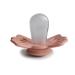 Frigg Lucky Silicone Pacifier 2 Pack | BPA-Free | Made in Denmark | Size 2 (6-18 Months) | Pretty in Peach/Primrose - Buy Online on SooperMarket.com
