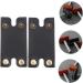 CABILOCK 10 Pack Men's Travel Accessories - Facial Razors with Leather Sheath & Razor Blades - Compact Shaving Set (8.5x4.5cm) - Perfect for Travel - Buy Online on SooperMarket.com