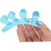 Silicone Gel Shoe Separator Pair for Valgus Adjuster & Lengthening - Blue Orthotic Shoe Padding for Comfort and Support - Buy Online on SooperMarket.com