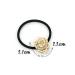 Cuhair Hair Scrunchies for Girls - 6 Pack Assorted Designs with Pearls & Crystals | International Shipping - Buy Online on SooperMarket.com