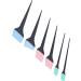 6pcs Silicone Hair Dye Brush Set Home Barber Shop Hair Coloring Salon Dye Tools - Buy Online on SooperMarket.com